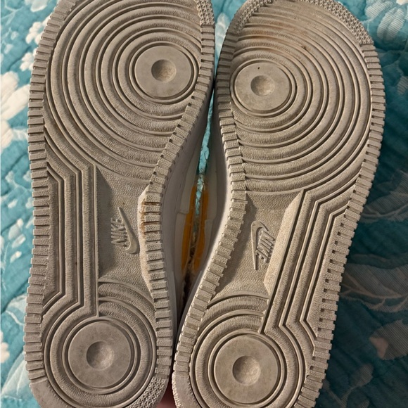 Nike Air Force 1 Pastel Patchwork Sneakers - Purple, Teal, Yellow, Pink, white - Picture 5 of 5